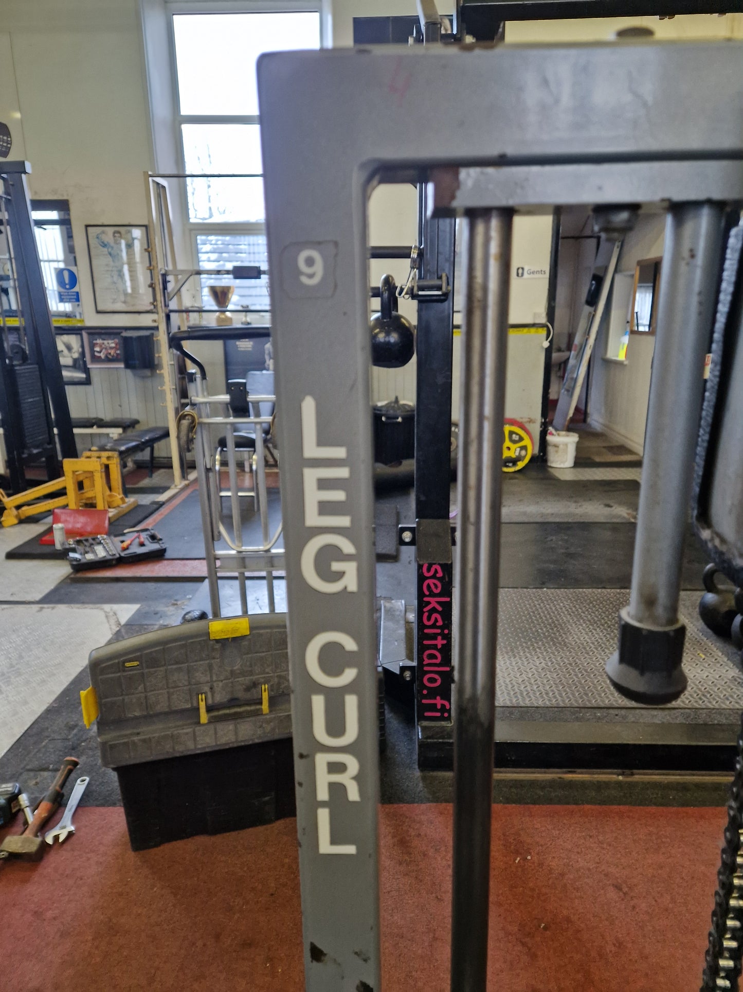 Nautilus Hamstring Curl Machine 1st Gen Commercial Gym Equipment