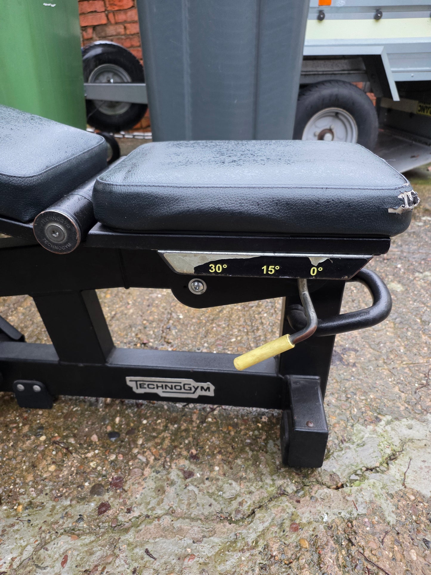 Technogym Adjustable Bench Commercial Gym Equipment