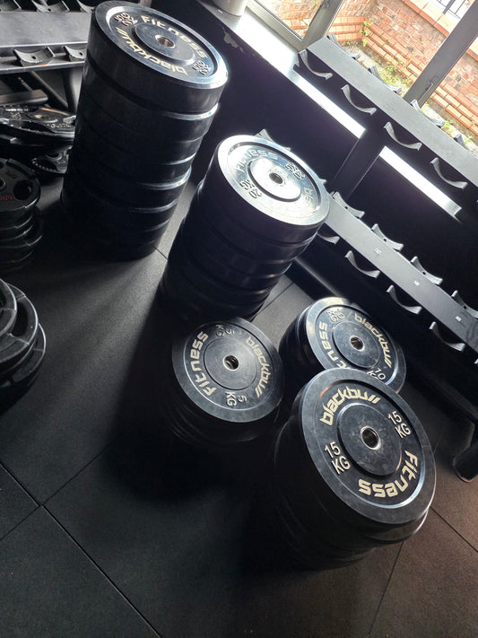 600kg Bumper Plates Set Blackbull Fitness Commercial Gym Equipment