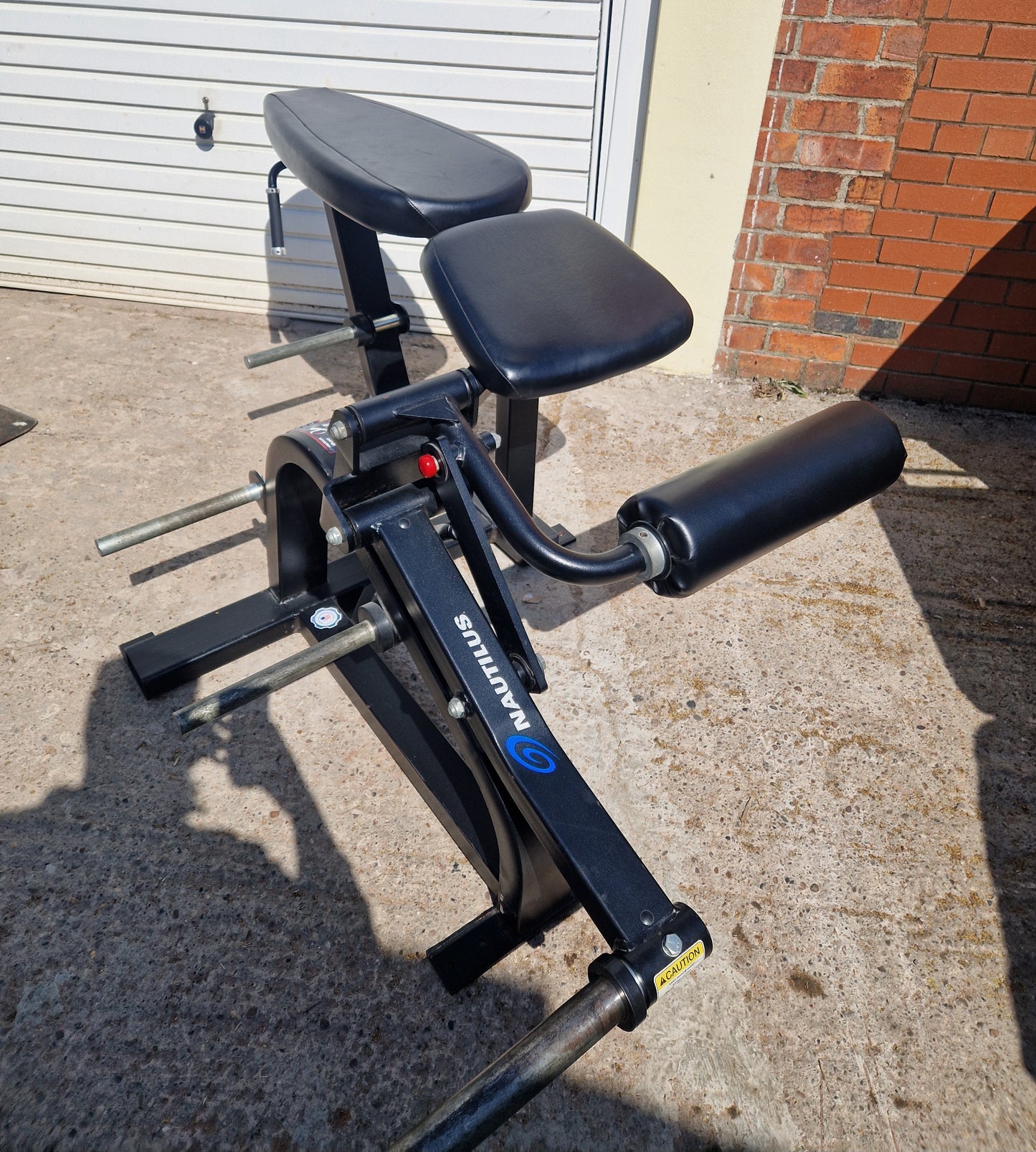 Nautilus Xpload Leg Curl Machine Commercial Gym Equipment