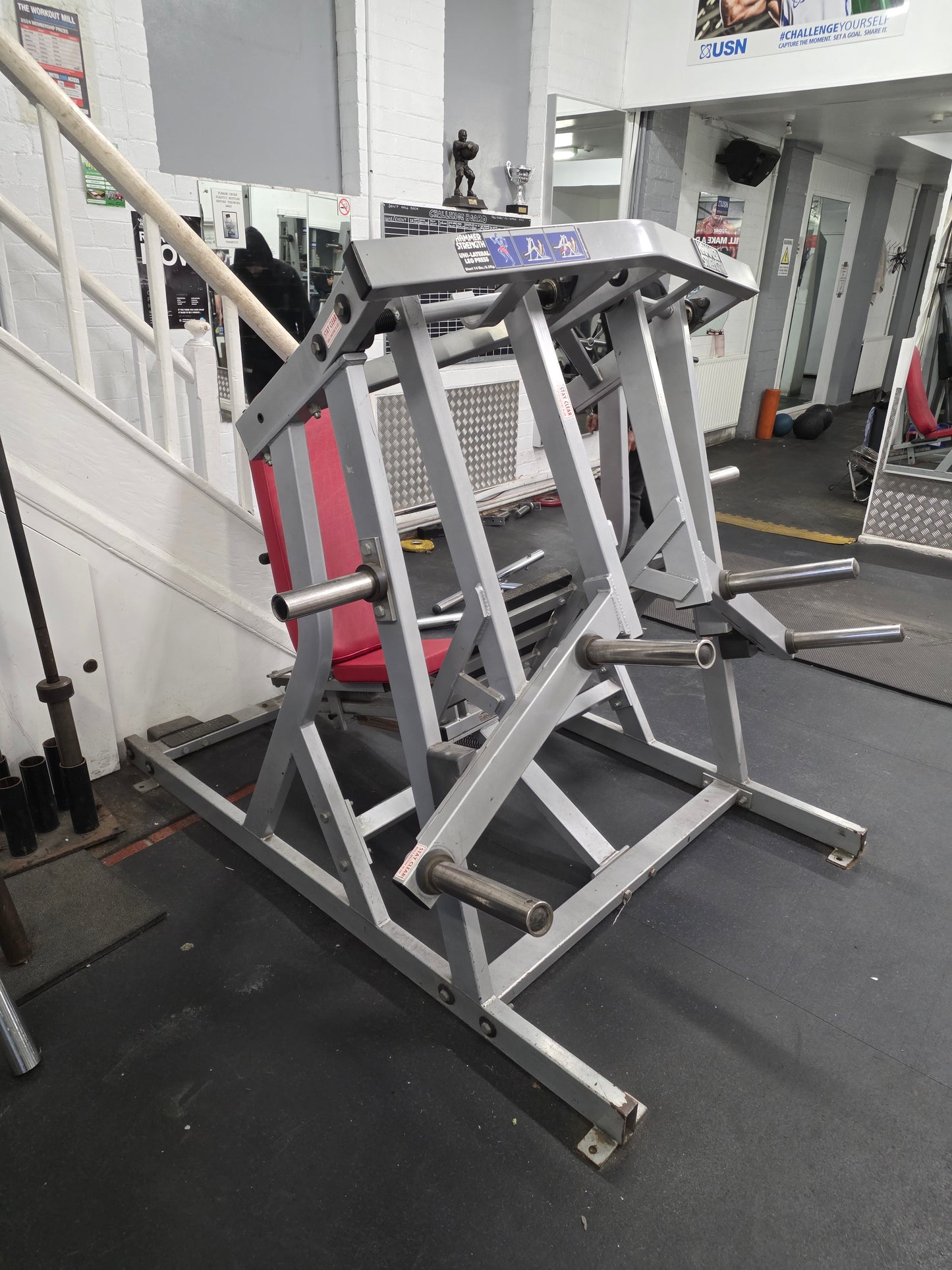 Hammer Strength ISO Hip Press Machine Commercial Gym Equipment