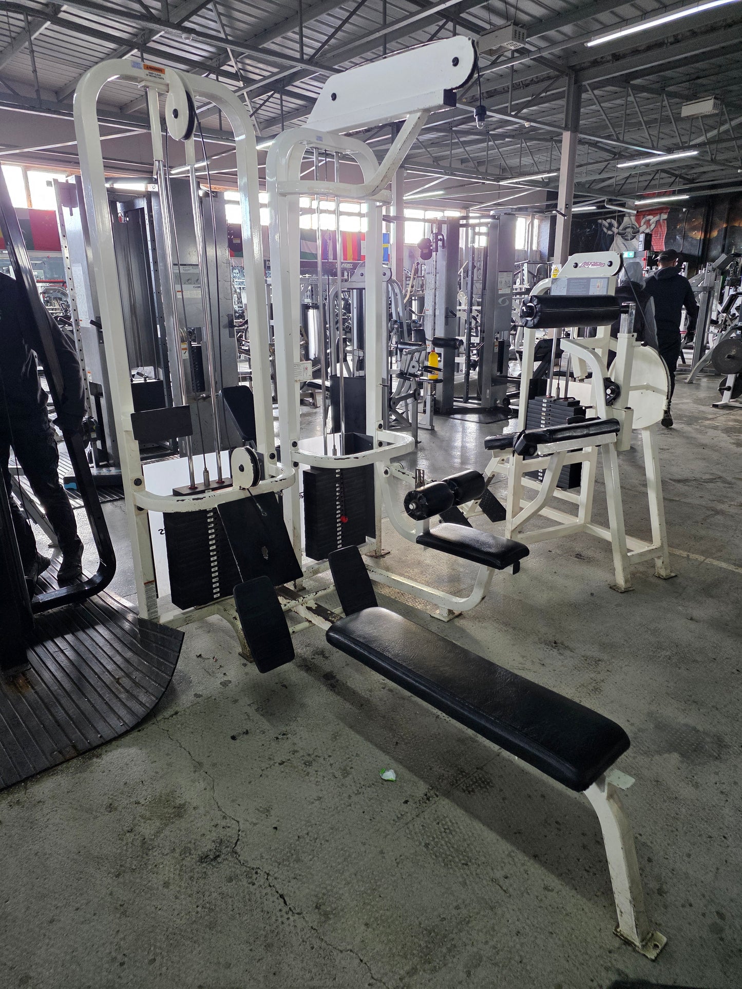 Life Fitness Pro 1 Low Row Machine 140kg Stack Commercial Gym Equipment