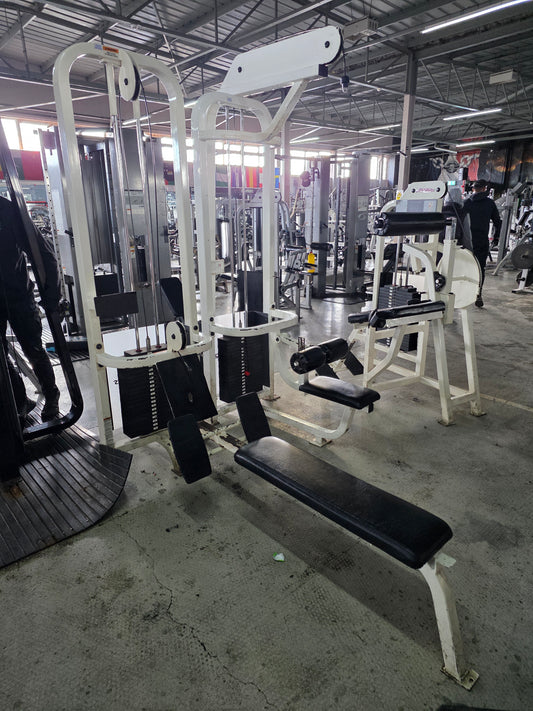 Life Fitness Pro 1 Low Row Machine 140kg Stack Commercial Gym Equipment