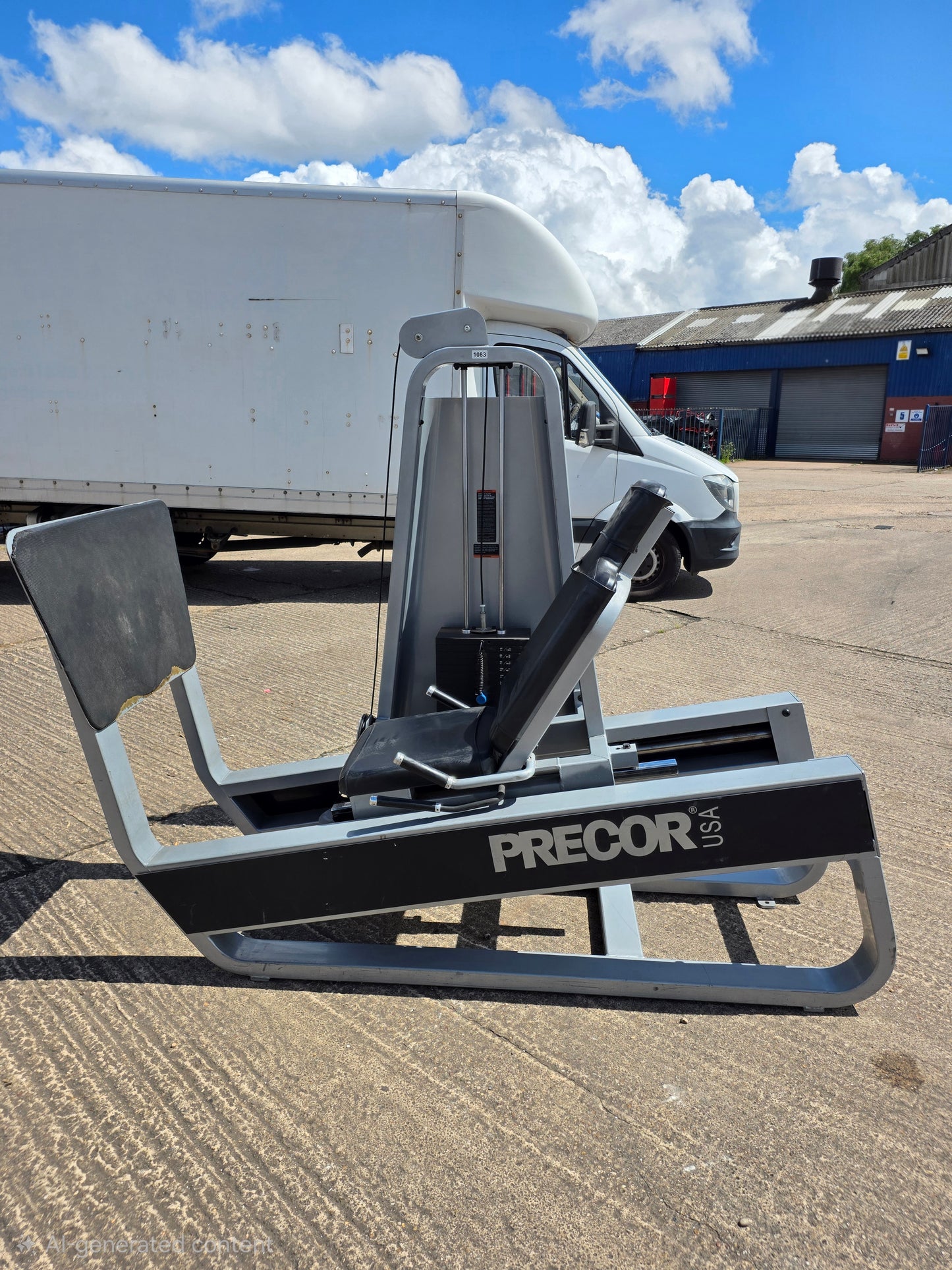 Precor Icarian Seated Leg Press Commercial Gym Equipment