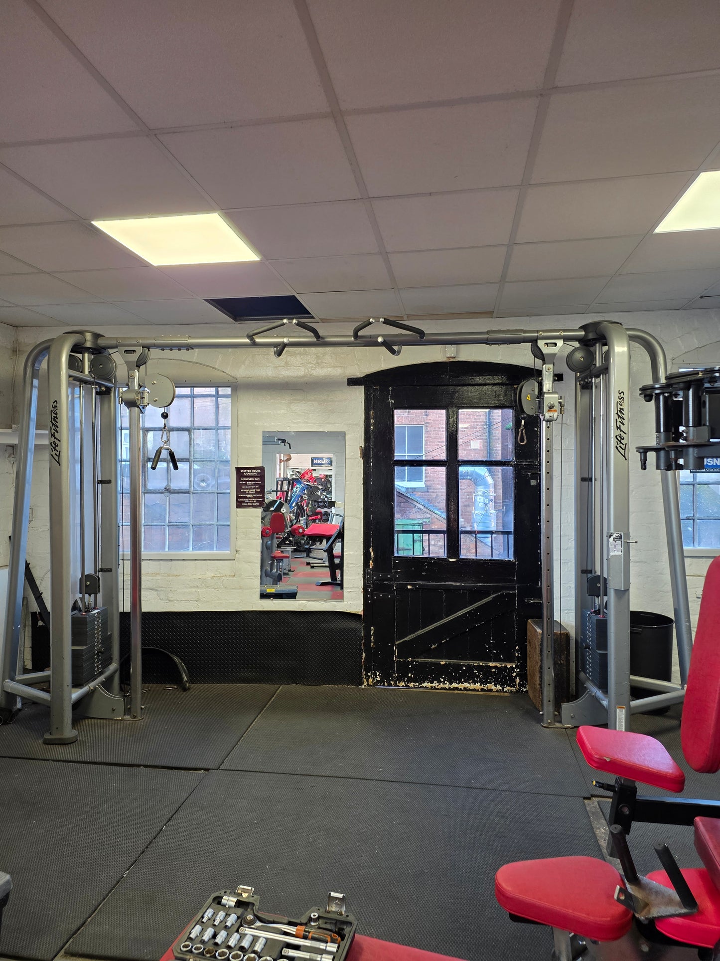 Life Fitness Signature Series Cable Crossover Machine Commercial Gym Equipment