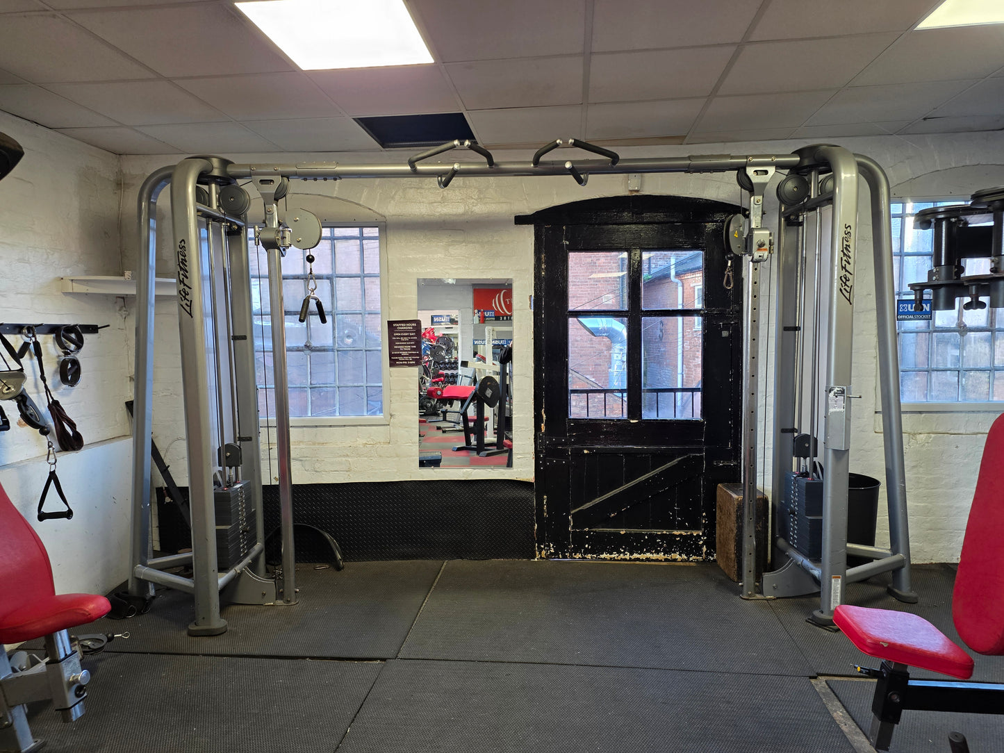 Life Fitness Signature Series Cable Crossover Machine Commercial Gym Equipment