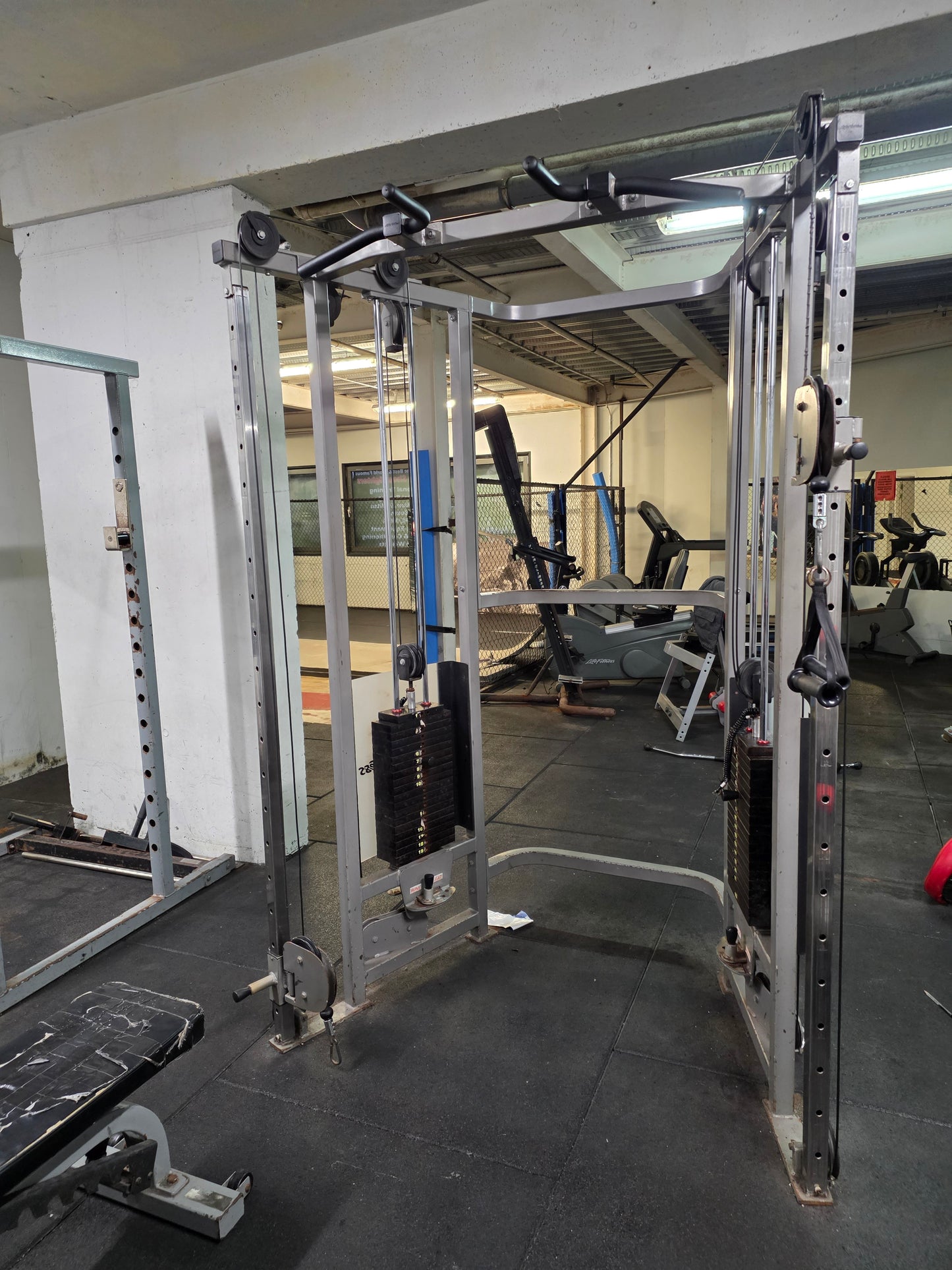 Life Fitness DAP Dual Adjustable Pulley Commercial Gym Equipment