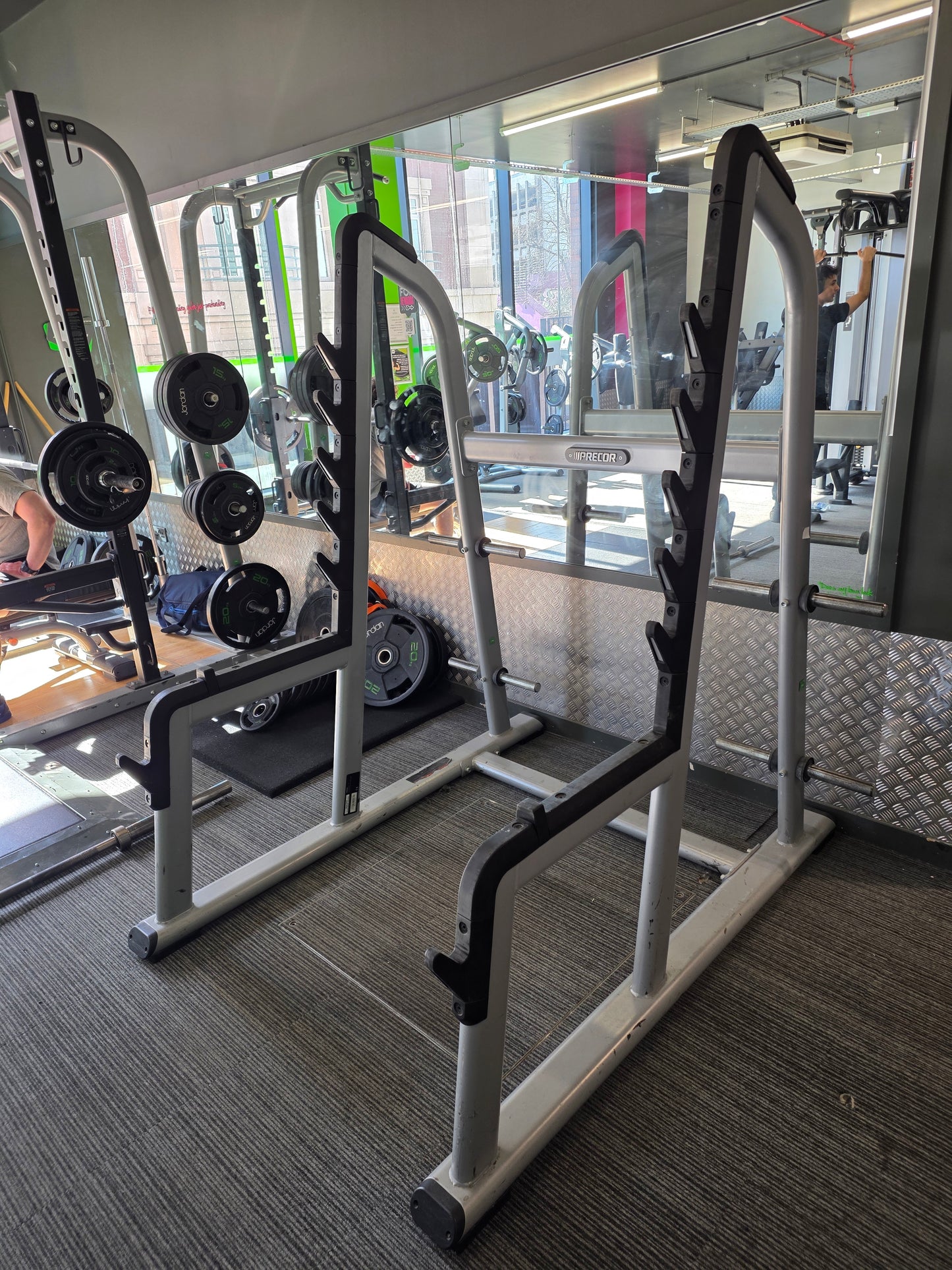 Precor Squat Rack Commercial Gym Equipment
