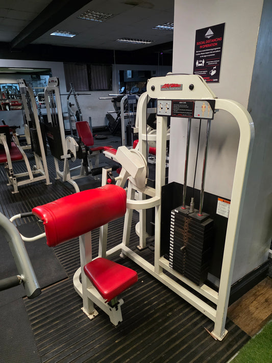 Life Fitness Pro 1 Bicep Curl Machine Commercial Gym Equipment