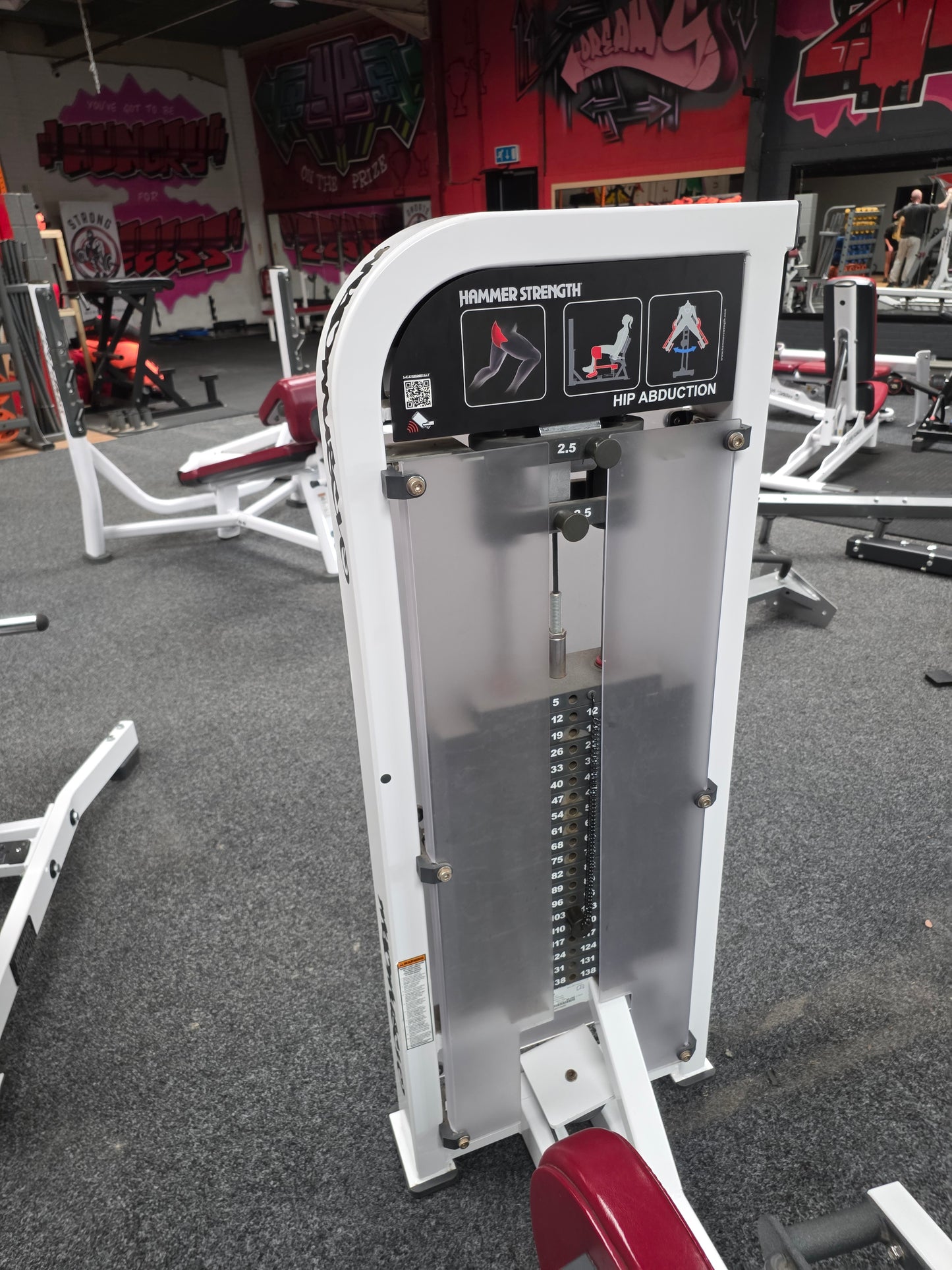 X2 Hammer Strength Hip Abductor & Adductor Machine Commercial Gym Equipment
