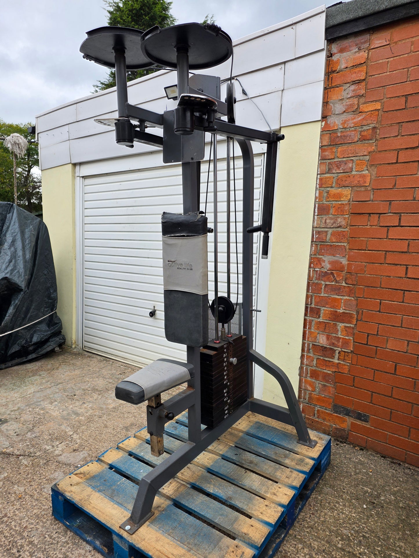 Life Fitness Pro 1 Pec Fly Rear Delt Machine Commercial Gym Equipment