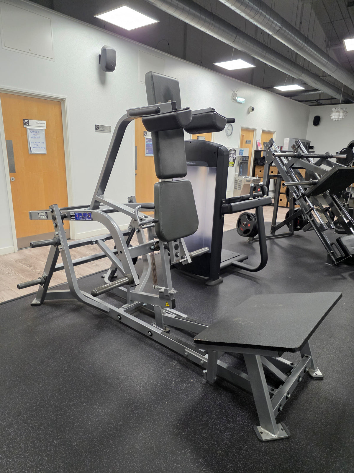 Hammer Strength V Squat Machine Commercial Gym Equipment
