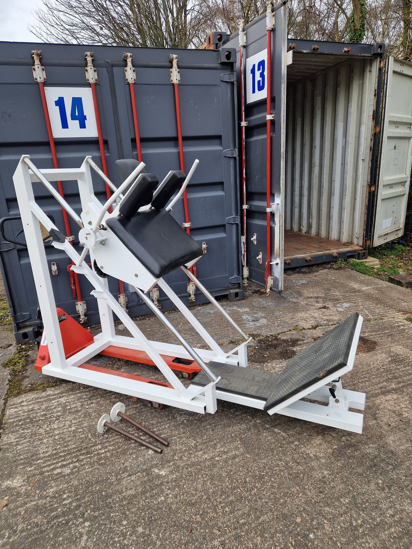 Panatta Classic Hack Squat Machine Commercial Gym Equipment