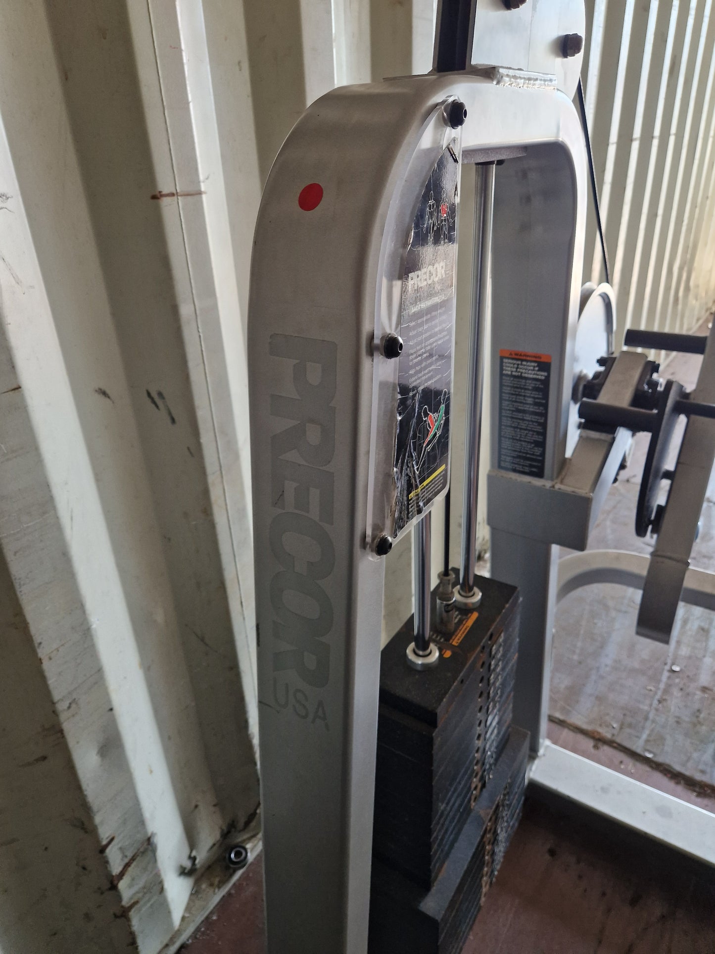 Precor Icarian Back Extension Machine Commercial Gym Equipment
