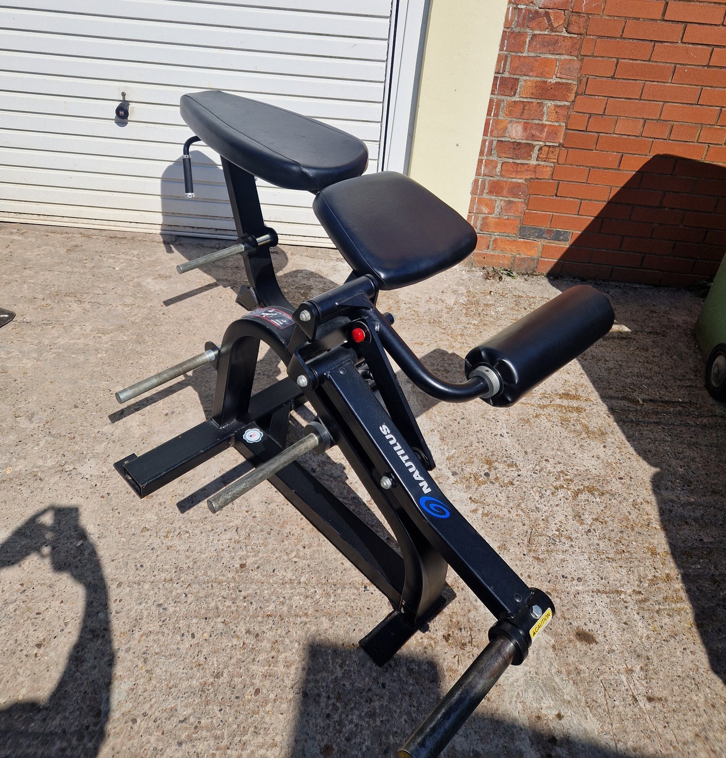 Nautilus Xpload Leg Curl Machine Commercial Gym Equipment