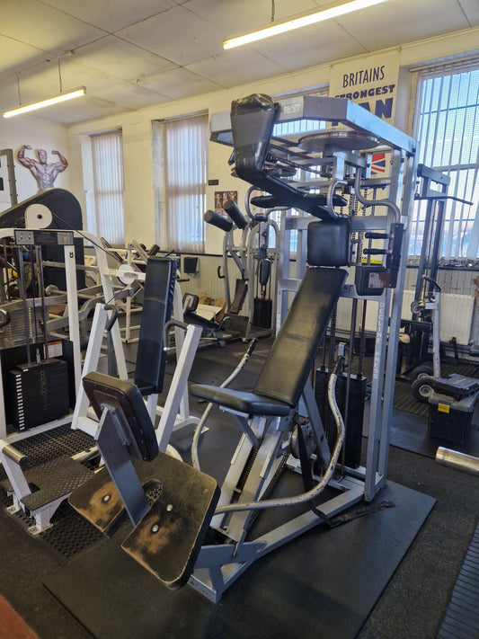 Nautilus 1st Generation Double Chest Fly  Decline Press Commercial Gym Equipment