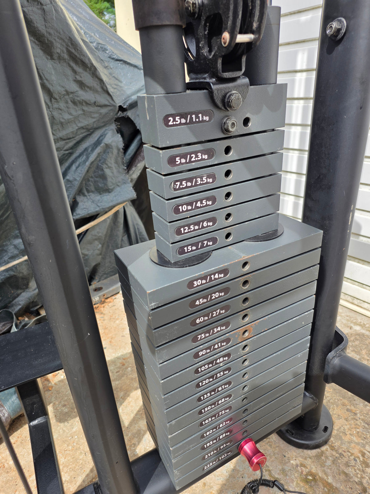Atlantis Dual Adjustable Pulley Machine Commercial Gym Equipment
