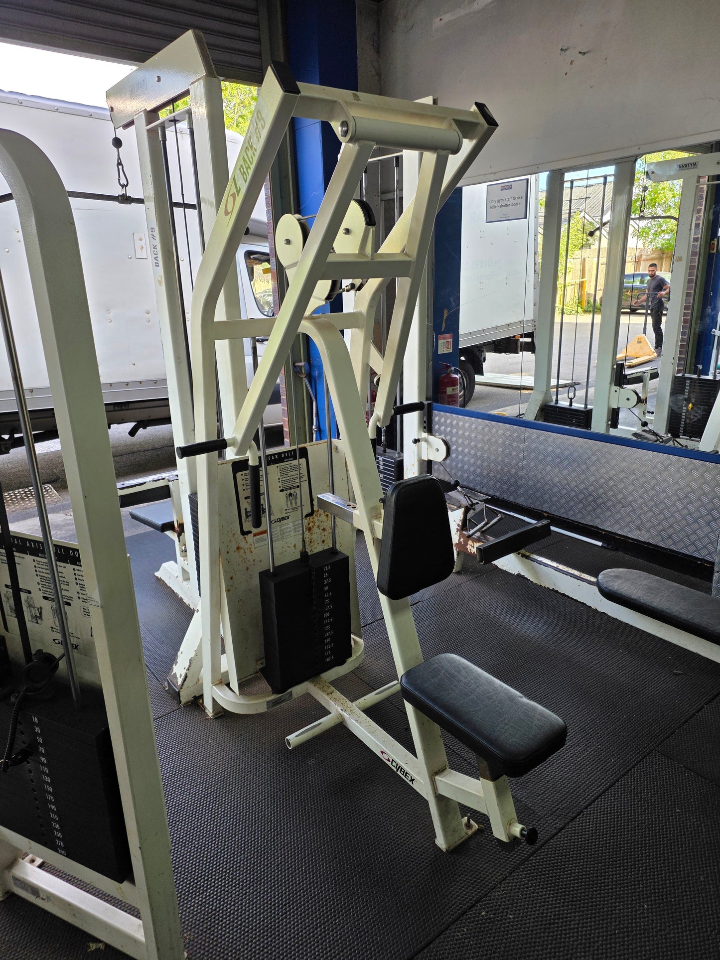 Cybex Classic Back Row Machine Commercial Gym Equipment