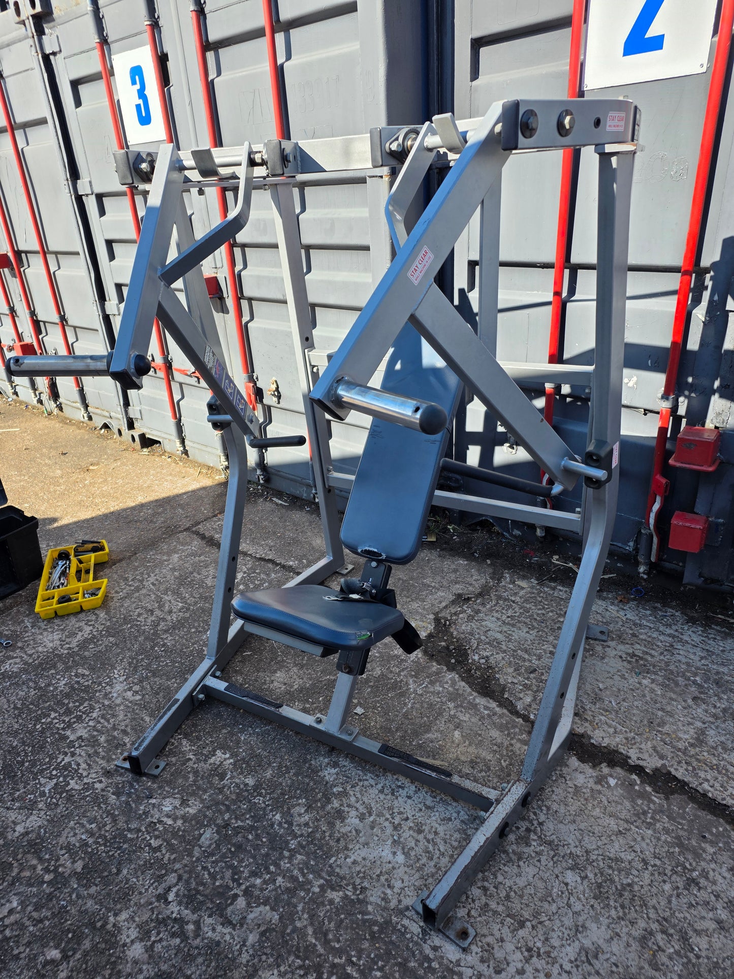 Hammer Strength Decline Press Machine Commercial Gym Equipment