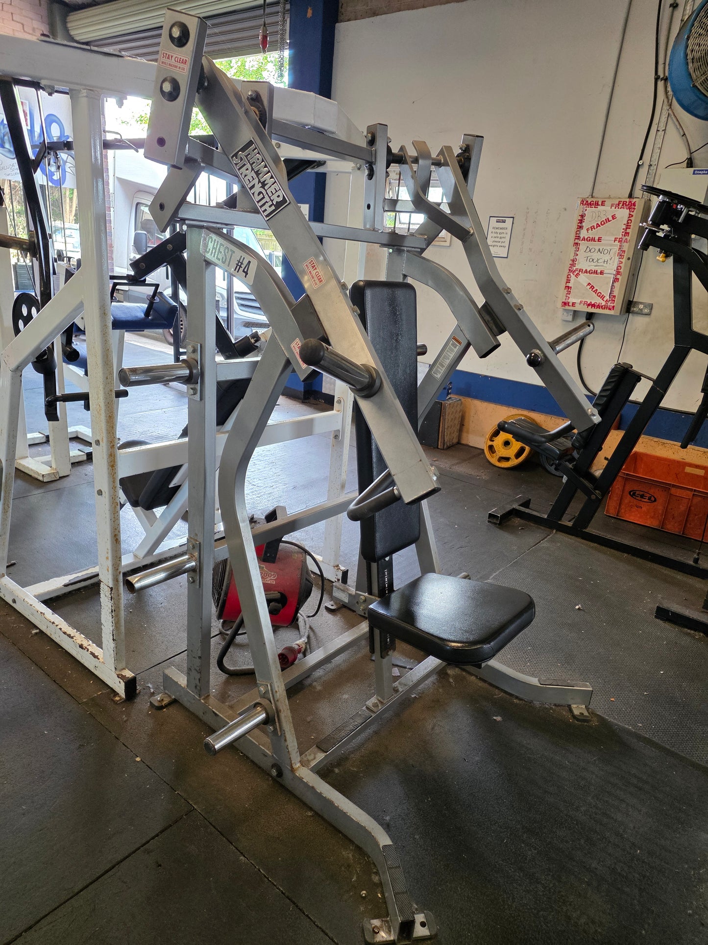 Hammer Strength Incline Chest Press Machine Commercial Gym Equipment