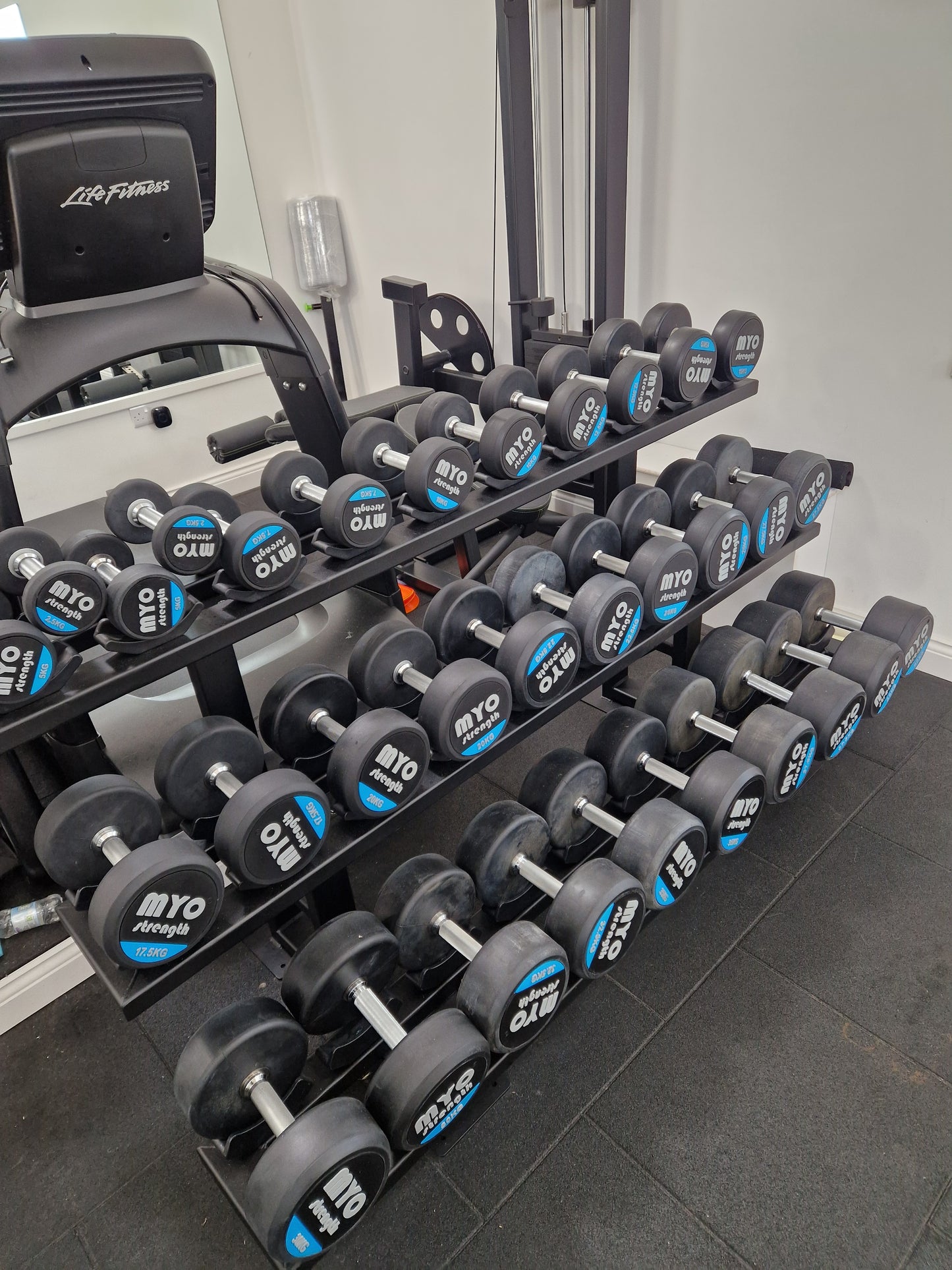 2.5kg - 40kg MYO Dumbells Set Commercial Gym Equipment
