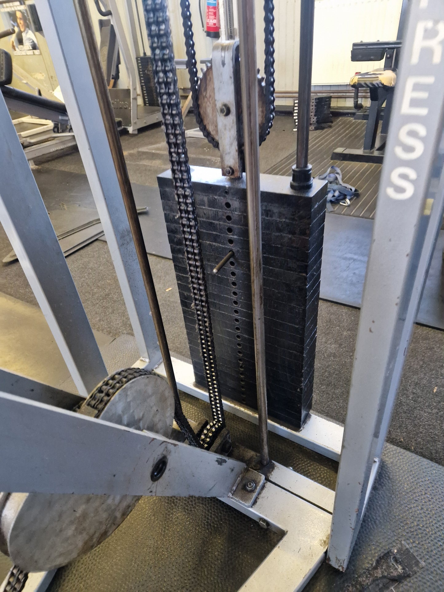 Nautilus 1st Generation Double Chest Fly  Decline Press Commercial Gym Equipment