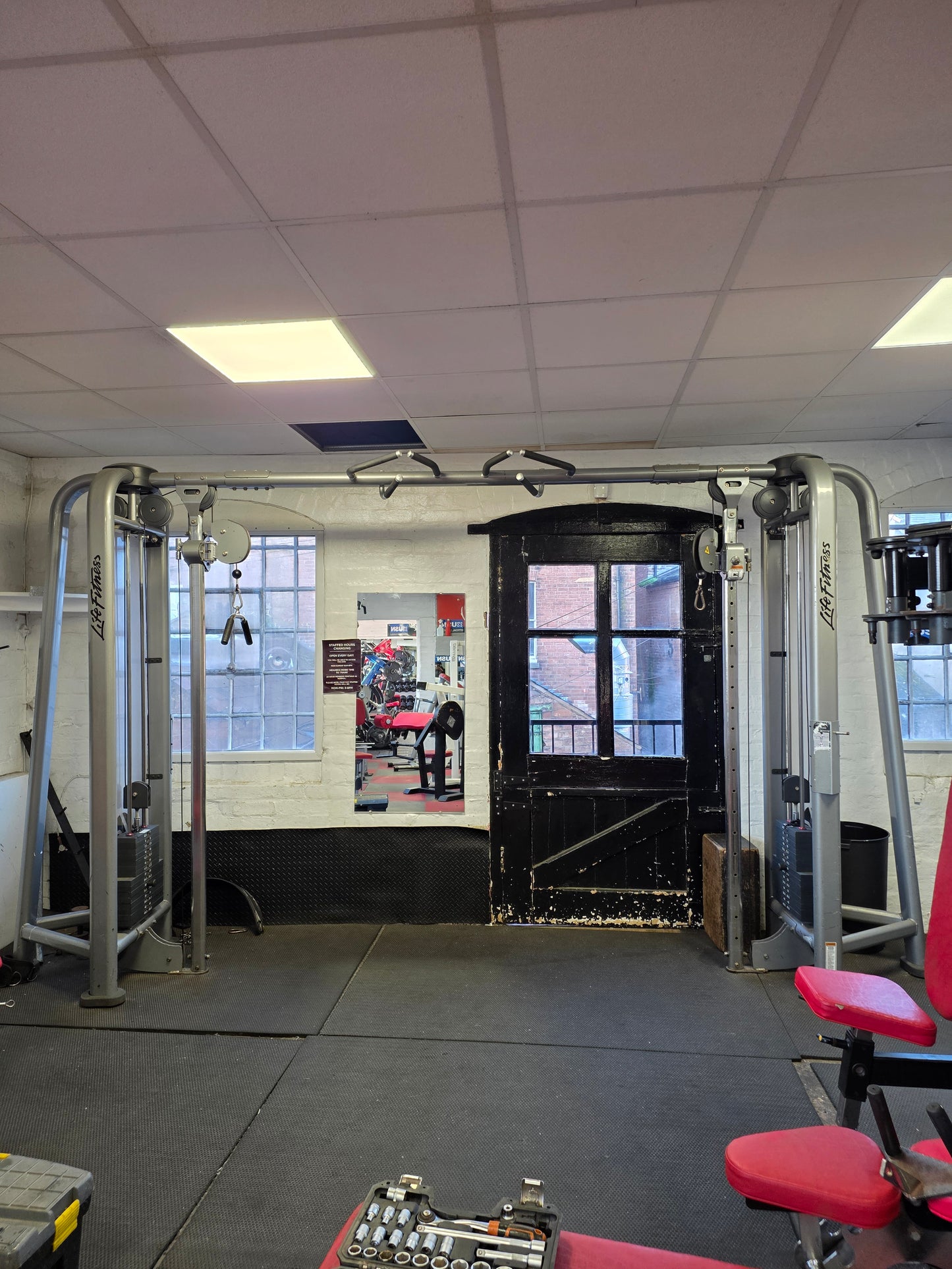 Life Fitness Signature Series Cable Crossover Machine Commercial Gym Equipment