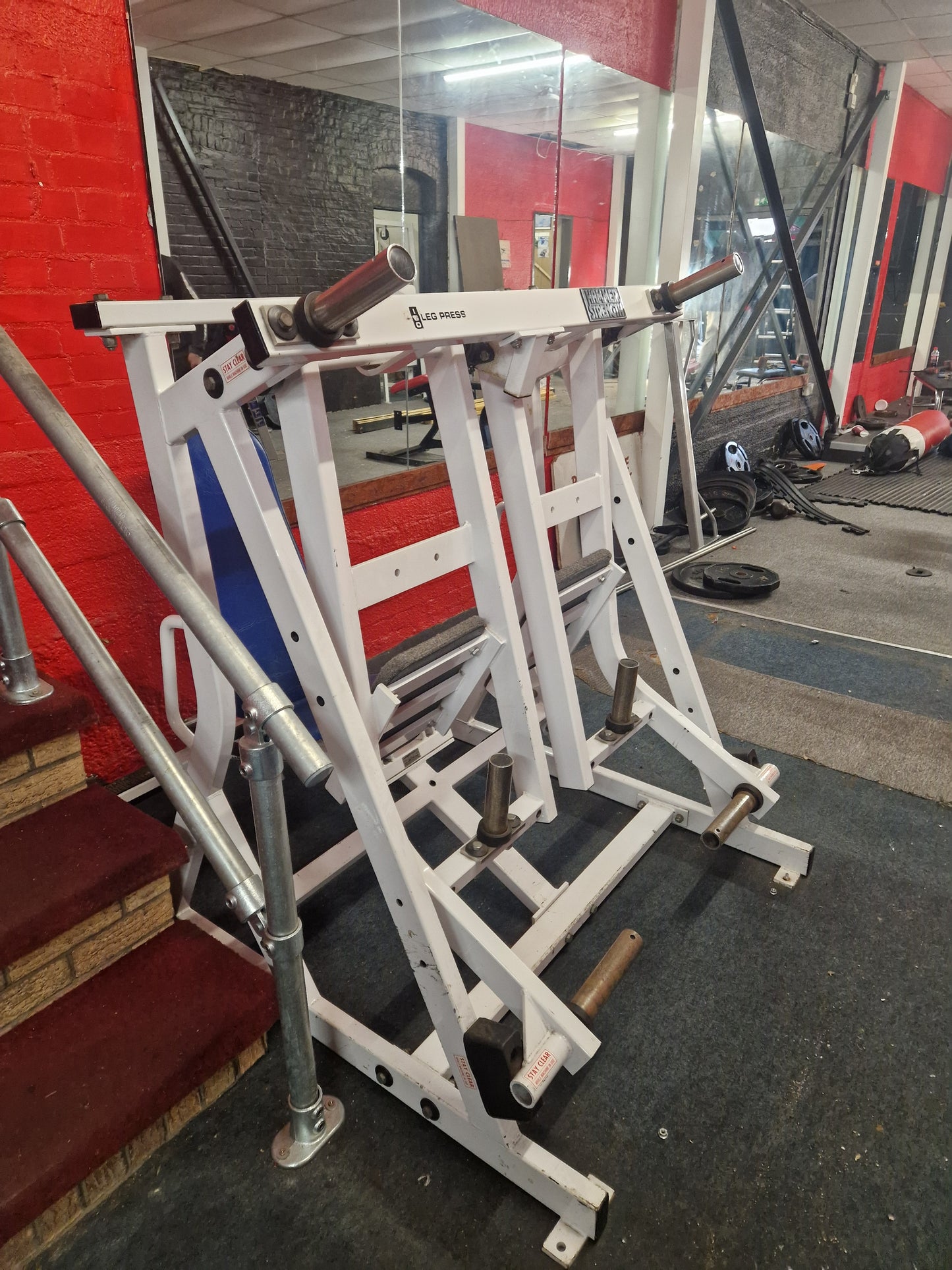 Hammer Strength Hip/Leg Press Machine Iso Commercial Gym Equipment