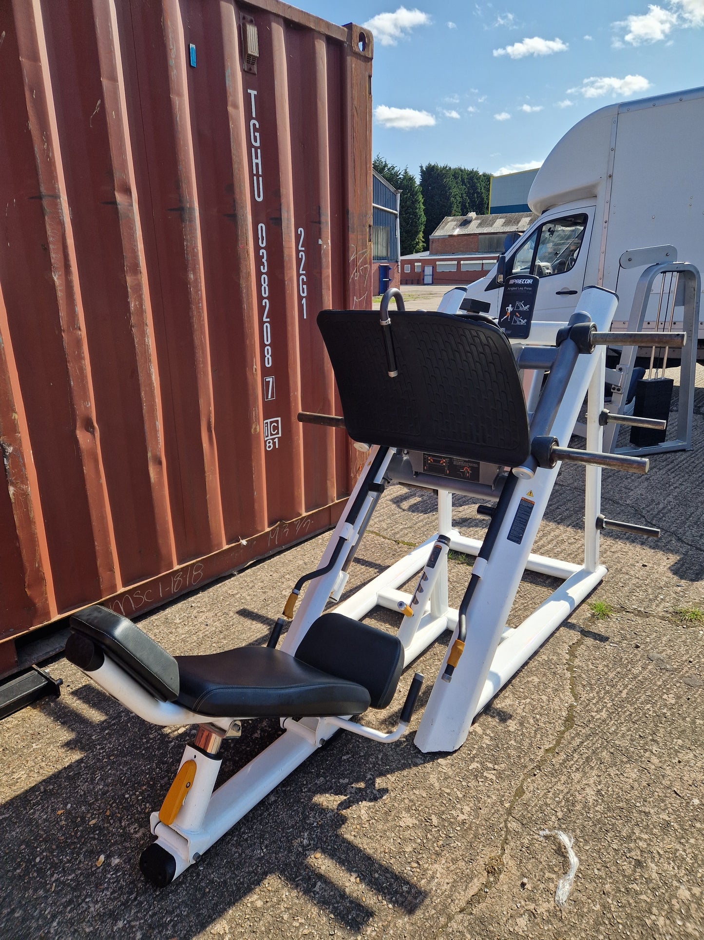 Precor Leg Press Machine Commercial Gym Equipment