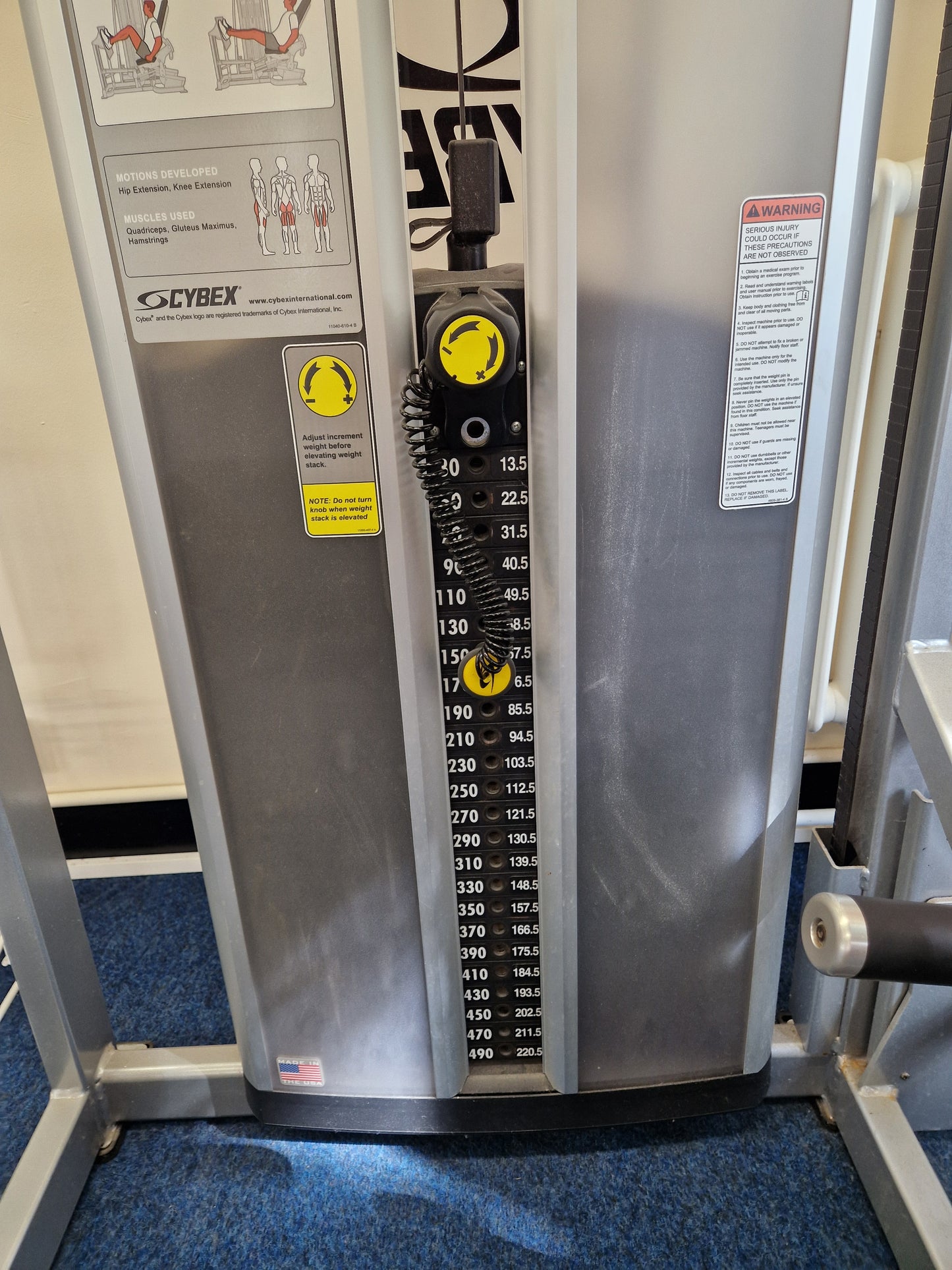 Cybex Eagle Leg Press Machine Commercial Gym Equipment