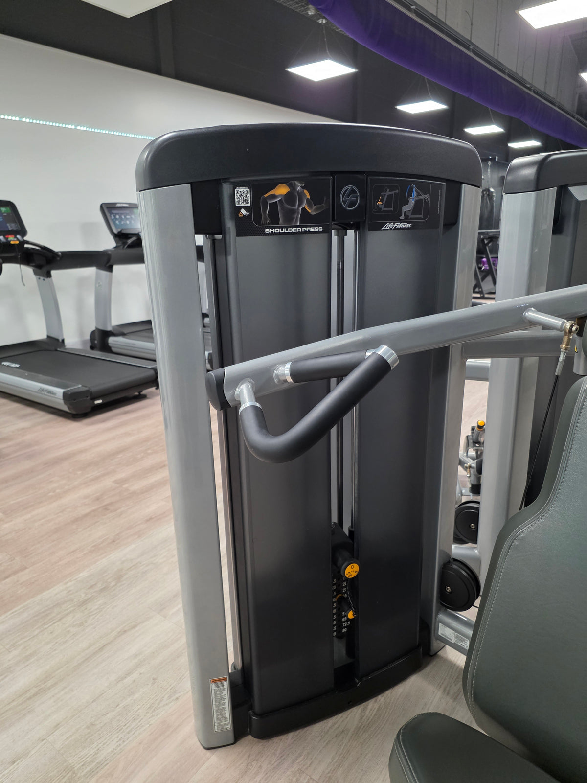 Life Fitness Iso Shoulder Press Machine Commercial Gym Equipment