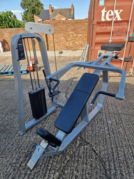 Precor Icarian Incline Chest Press Machine Commercial Gym Equipment