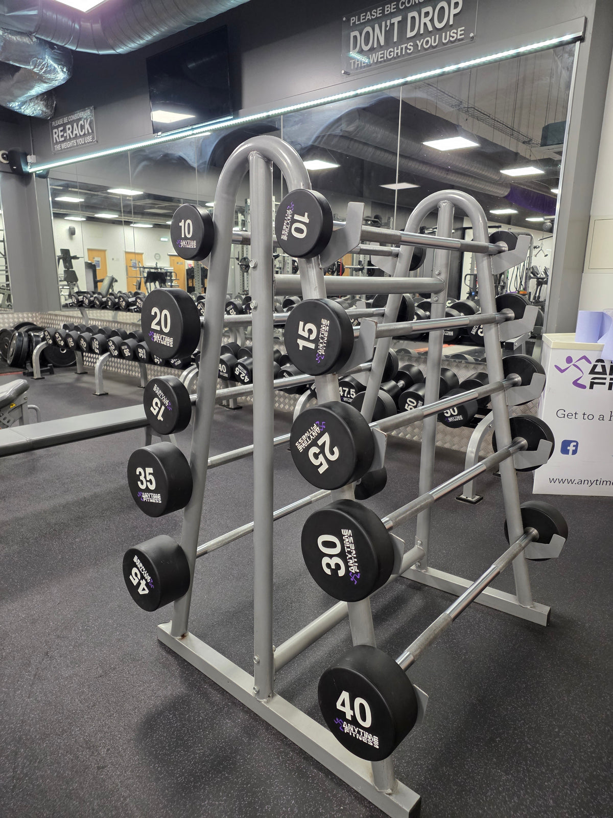 Jordan Barbells Set 10kg - 45kg Commercial Gym Equipment