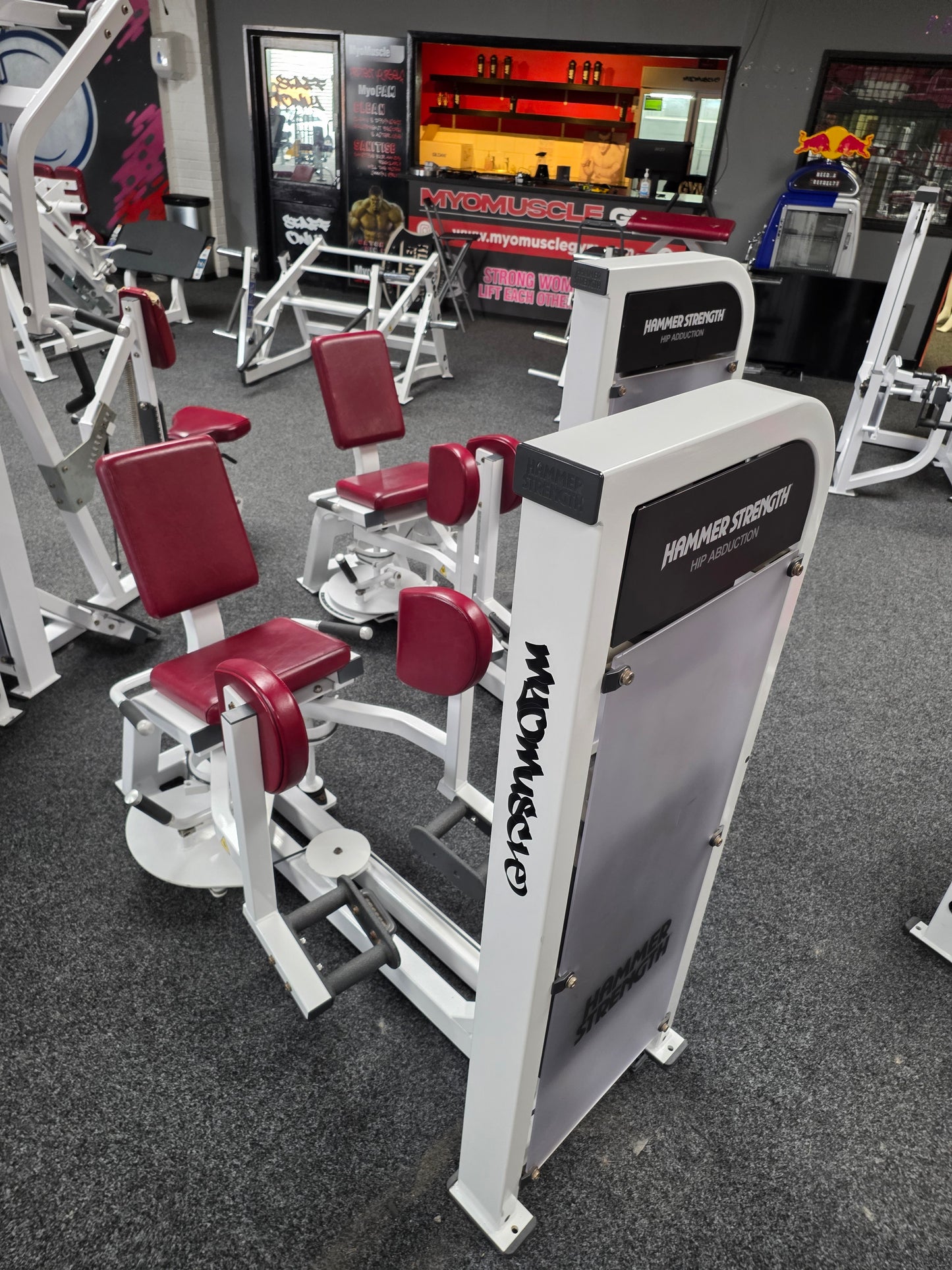 X2 Hammer Strength Hip Abductor & Adductor Machine Commercial Gym Equipment