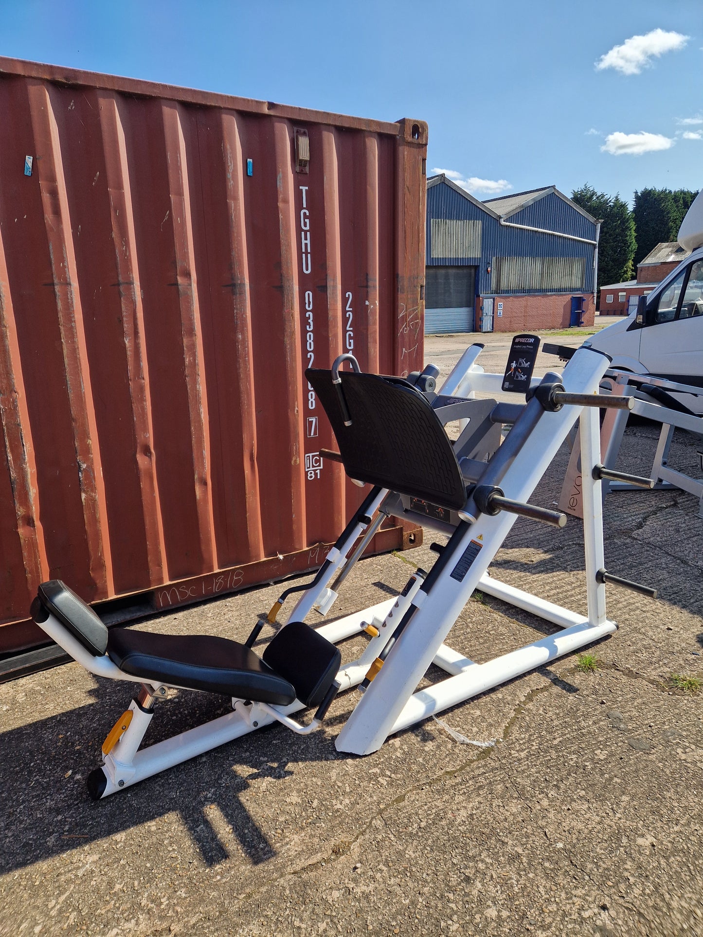 Precor Leg Press Machine Commercial Gym Equipment