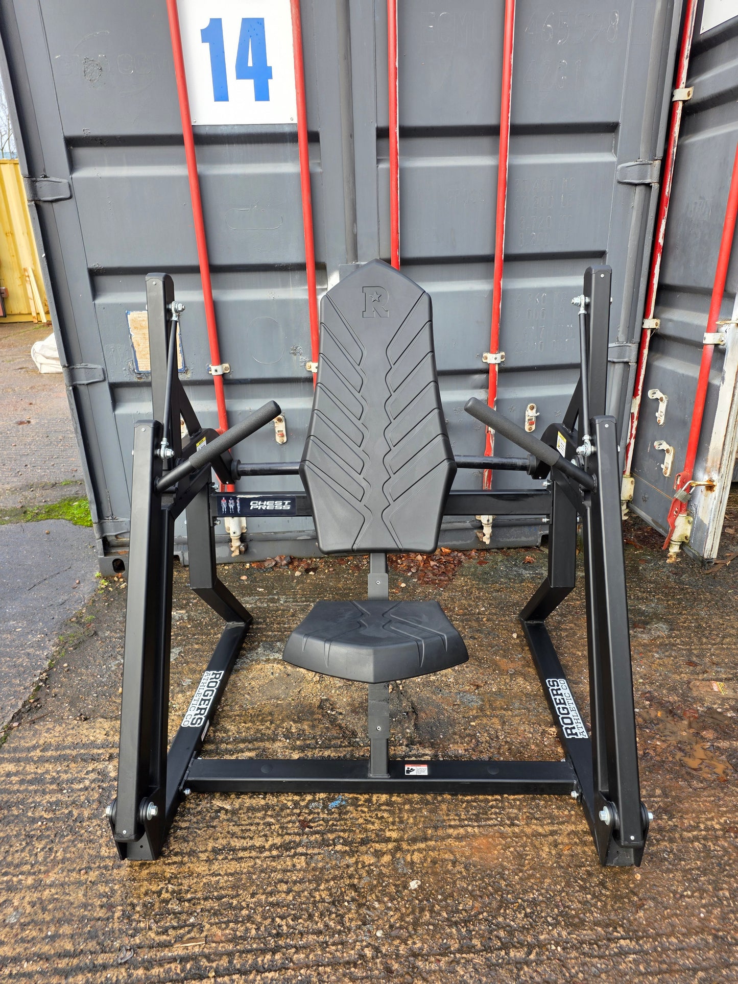 Rogers Chest Press Machine Commercial Gym Equipment