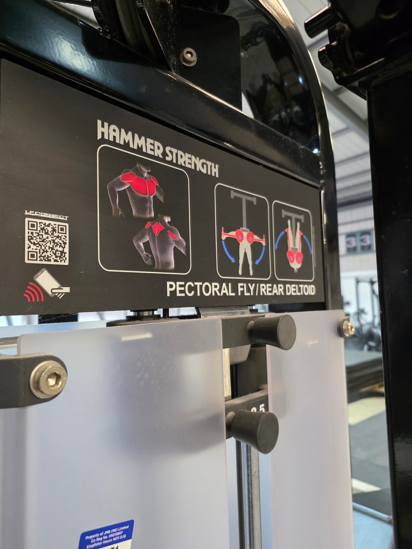 Hammer Strength Pec Fly Rear Deltoid