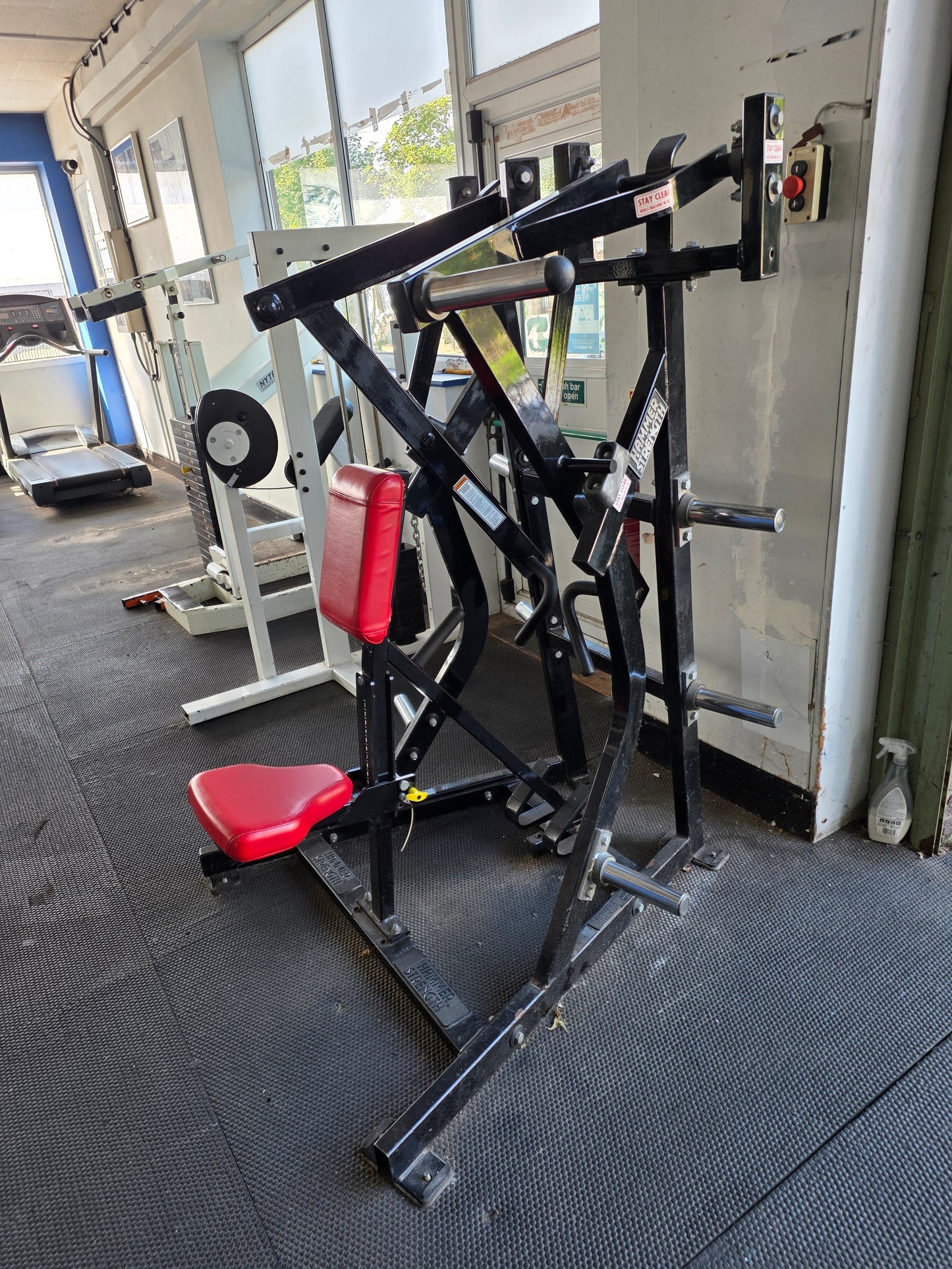 Hammer Strength Low Row Machine Commercial Gym Equipment