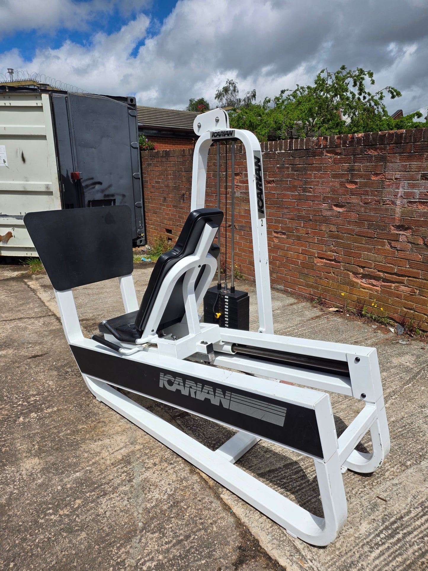 Precor Icarian Seated Leg Press Commercial Gym Equipment