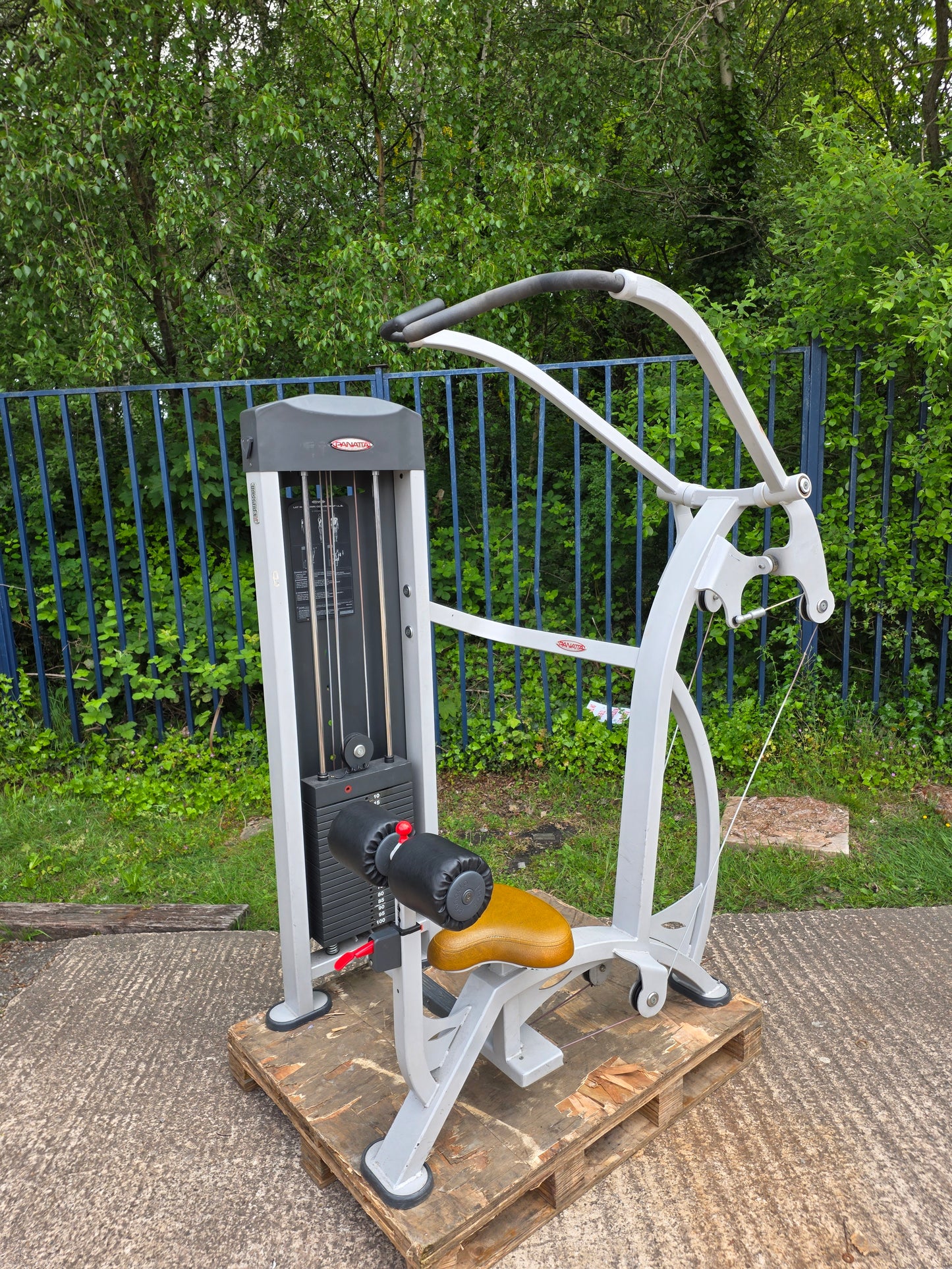 Panatta Underhand Lat Pulldown Machine Commercial Gym Equipment