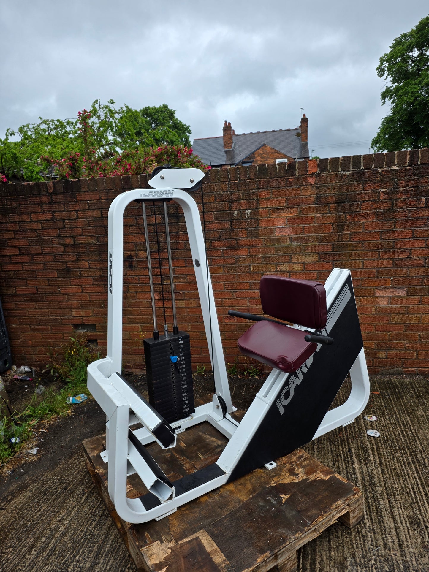 Precor Icarian Horizontal Calf Machine Commercial Gym Equipment