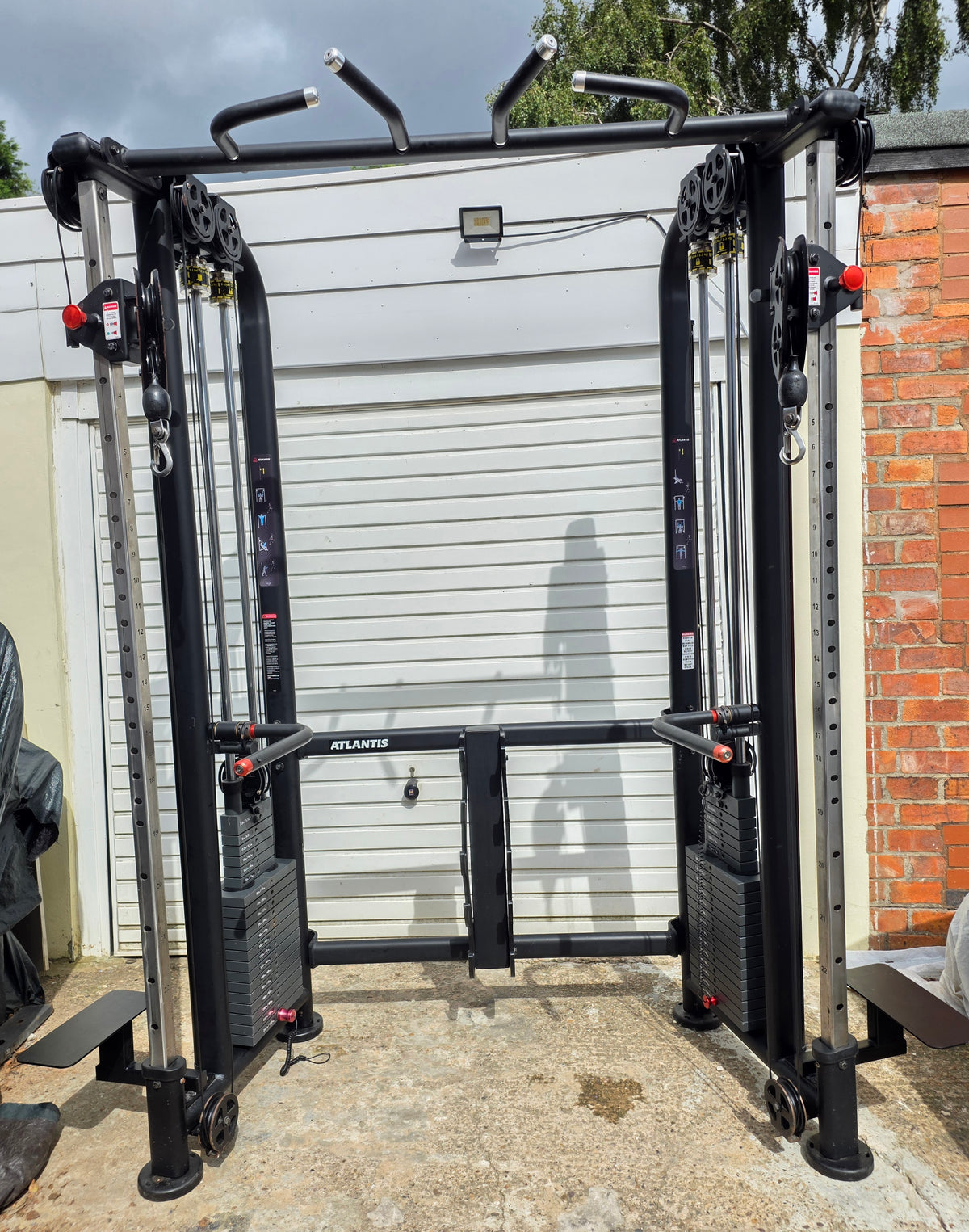 Atlantis Dual Adjustable Pulley Machine Commercial Gym Equipment