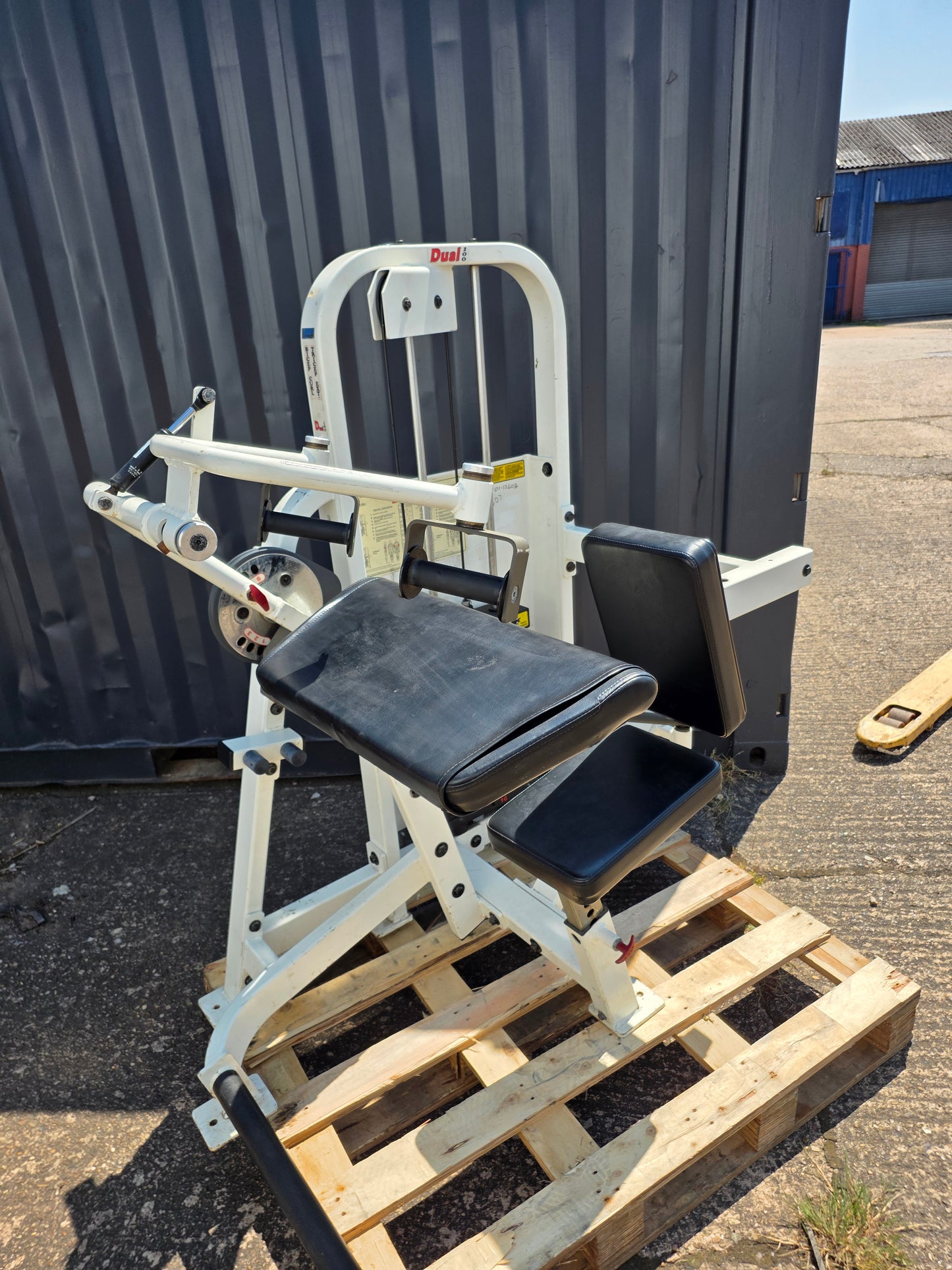 Hoist Dual Bicep & Tricep Extension Machine Commercial Gym Equipment