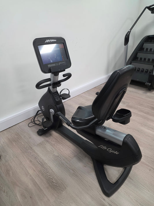 Life Fitness Recumbent Bike SE3 Console Commercial Gym Equipment