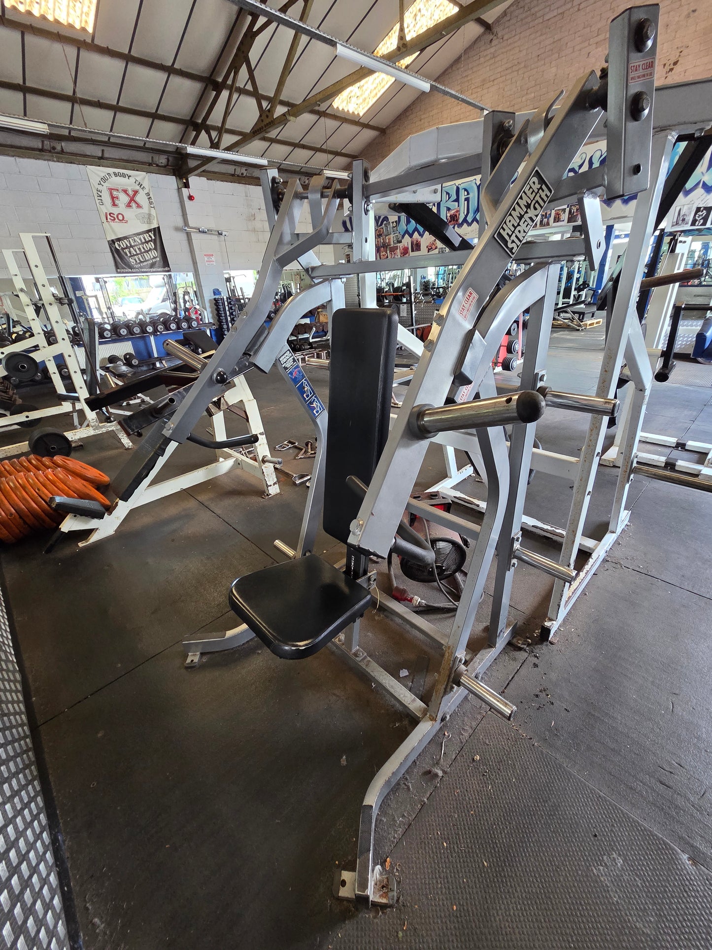 Hammer Strength Incline Chest Press Machine Commercial Gym Equipment