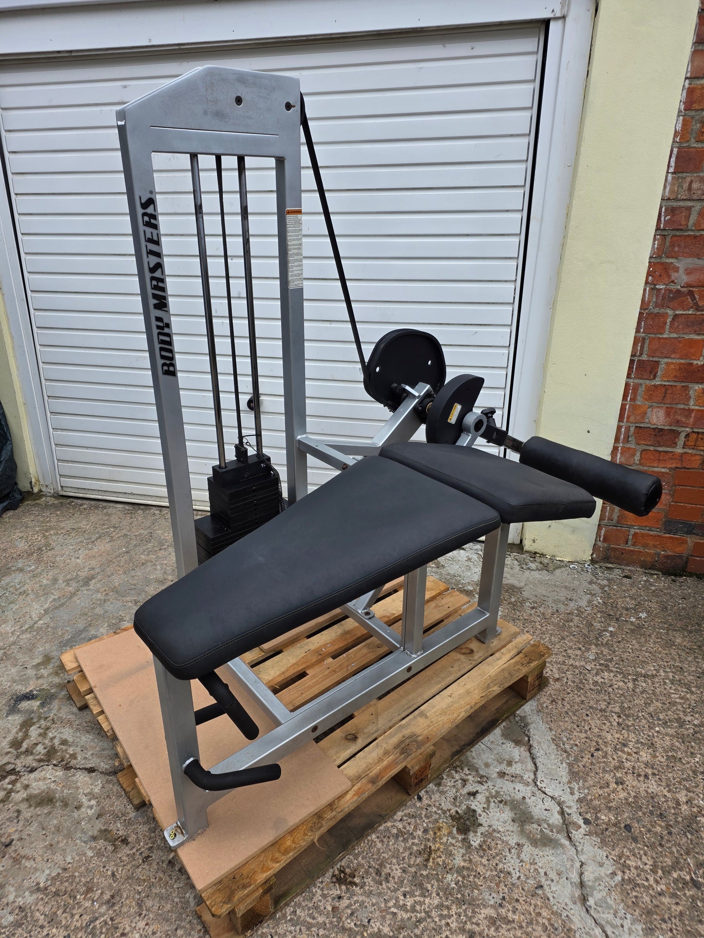 Bodymasters Lying Hamstring Curl Machine Commercial Gym Equipment