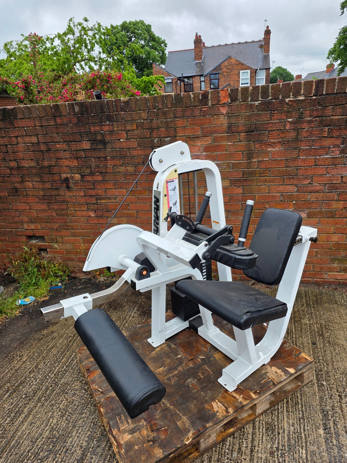 Precor Icarian Seated Hamstring Curl Machine Commercial Gym Equipment