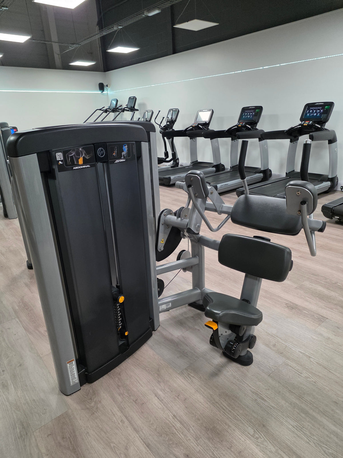 Life Fitness Abdominal Crunch Machine Commercial Gym Equipment