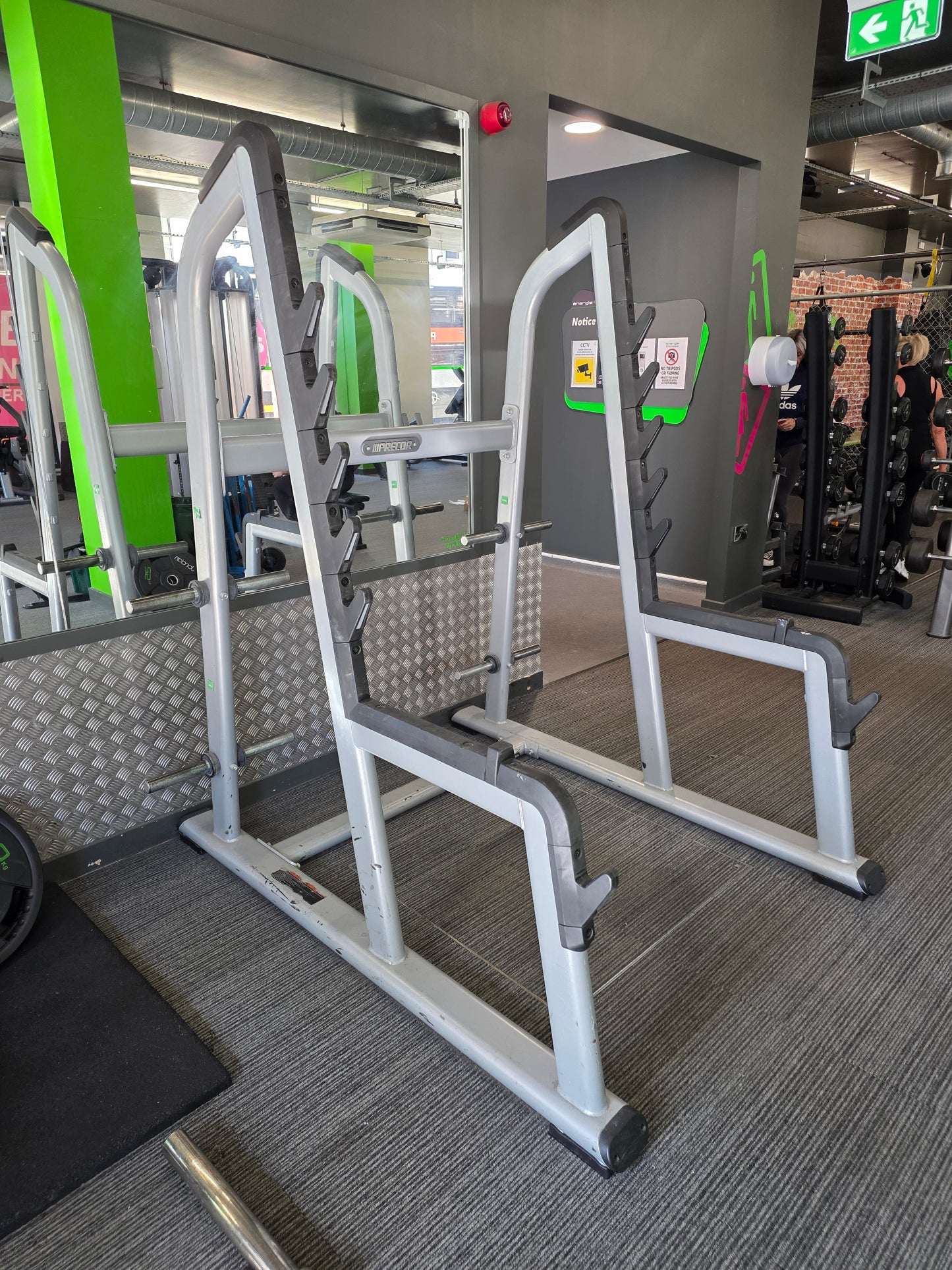 Precor Squat Rack Commercial Gym Equipment