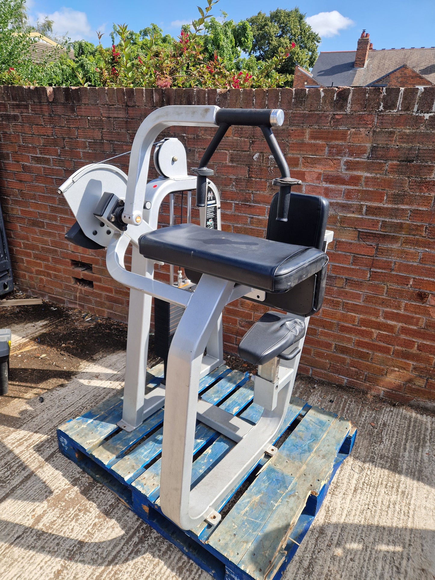 Precor Icarian Tricep Extension Machine Commercial Gym Equipment